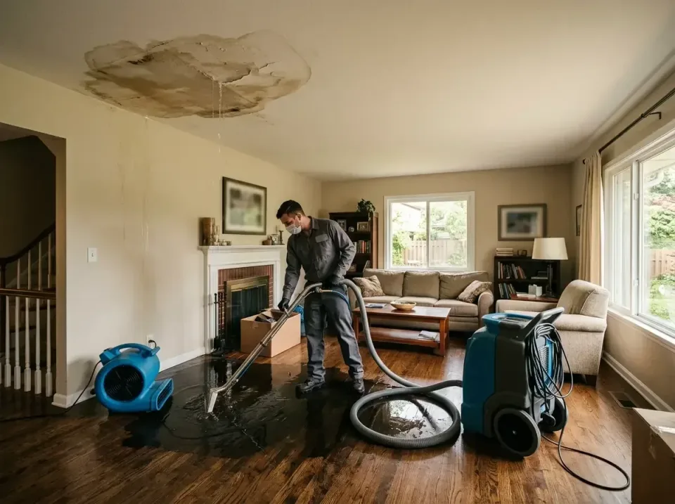 attic-pipe-burst-ceiling-drip-008 — frequently asked questions, Water Damage Restoration & Carpet Care in Lealman, FL